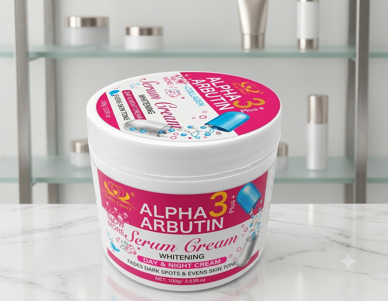 Pretty Cowry Alpha Arbutin 3 Plus+ Serum Cream (100g)