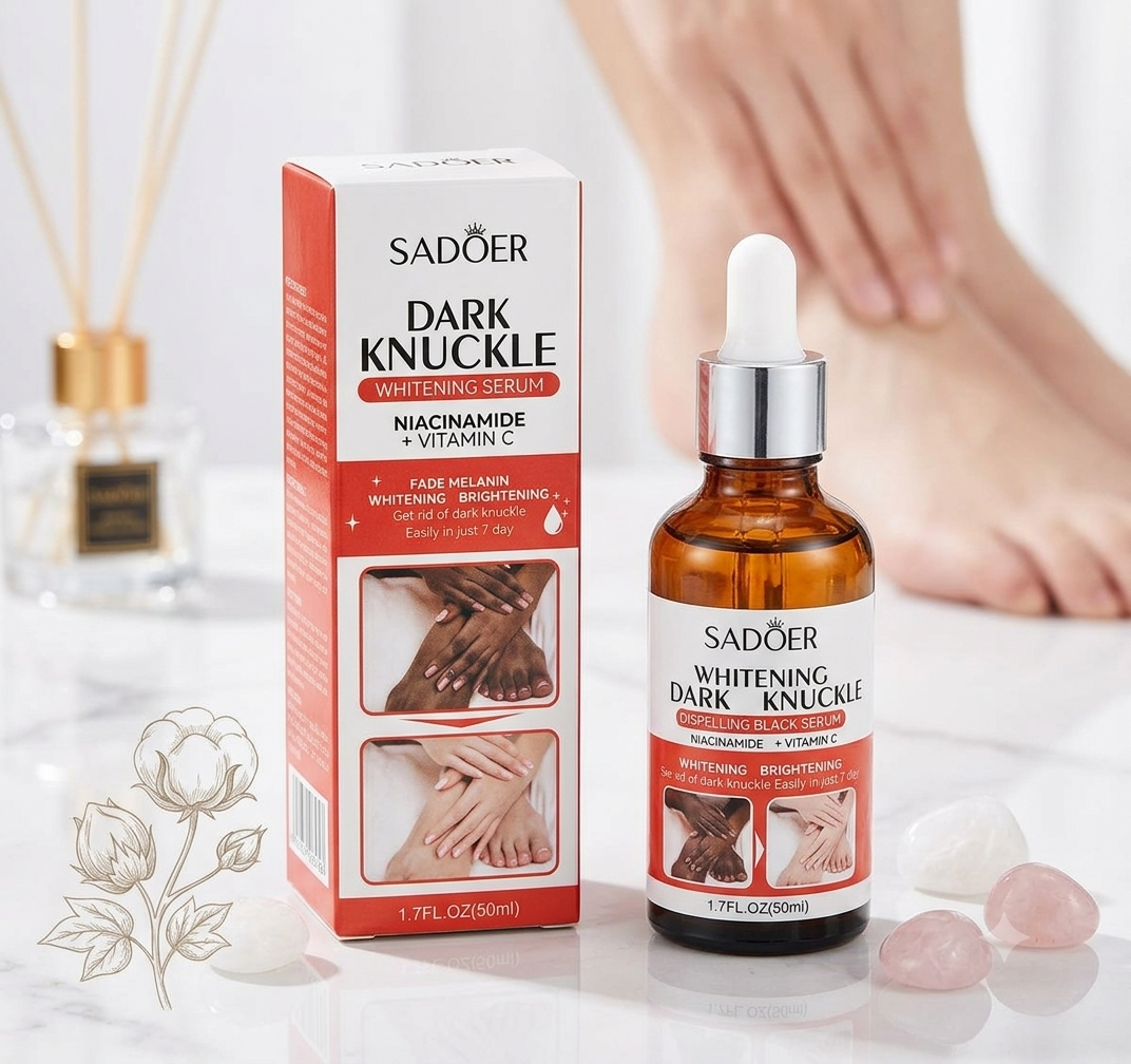SADOER® Dark Knuckle Brightening Serum - Niacinamide + Vitamin C (50ml)
